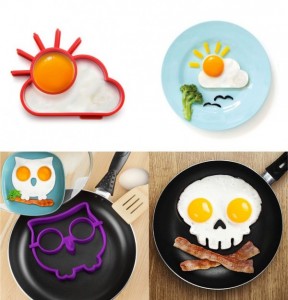Funny breakfast molds